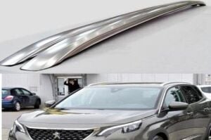 Peugeot P 3008 2016+ Uyumlu Yedek Parça OEM Tavan Çıtası / Gümüş