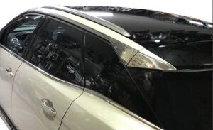 Peugeot P 3008 2016+ Uyumlu Yedek Parça OEM Tavan Çıtası / Gümüş