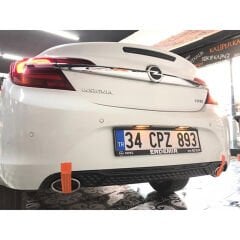 Opel Insignia 2013 2017 Difüzör Performance +Egz. Ucu (Krom) Set