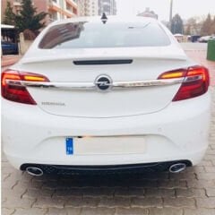 Opel Insignia 2013 2017 Difüzör Performance +Egz. Ucu (Krom) Set