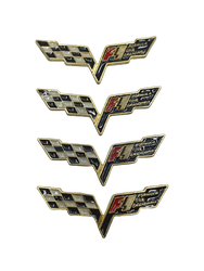 F1 Formula Bagaj Logosu 4Lü Sarı