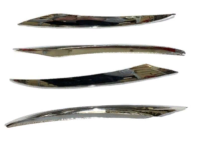 Mercedes E200 Amg Uyumlu Yedek Parça Sis Kaşı Nikelaj