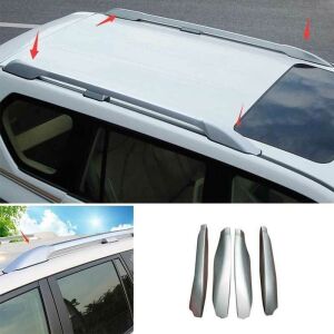 Toyota Prado FJ 150 2010-2017 Uyumlu Yedek Parça OEM Tavan Çıtası / Gümüş