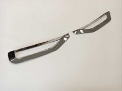 Toyota Corolla 2019+ Arka Tampon Alt Nikelajı Ve Sis Çerçeve Seti