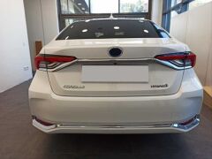 Toyota Corolla 2019+ Arka Tampon Alt Nikelajı Ve Sis Çerçeve Seti