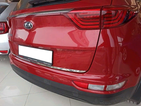 Kia Sportage 2016-2019 Uyumlu Yedek Parça Bagaj Kapağı Alt Çıtası Krom