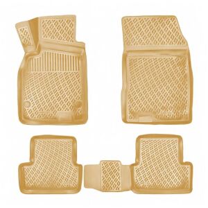 Volkswagen Passat 1997-2006 Uyumlu Yedek Parça B5 Rizline 3D Paspas Bej Rengi