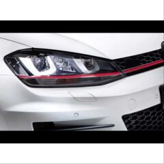Golf 7 MK7 2012-2018 U Led Far Gti Kırmızı