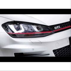 Golf 7 MK7 2012-2018 U Led Far Gti Kırmızı
