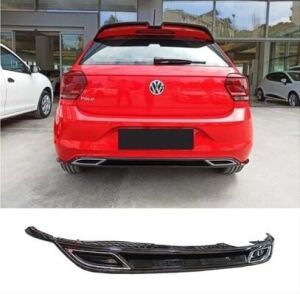 Volkswagen Polo Uyumlu Yedek Parça 2018+ MK6 R-Line Difüzör