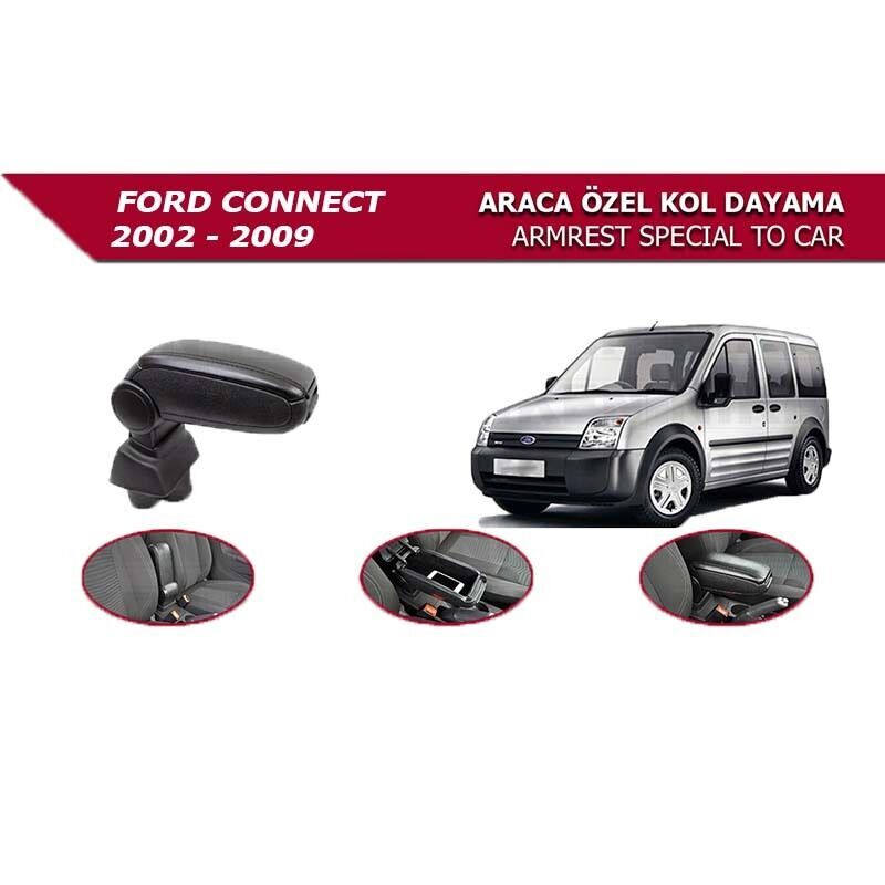 Niken Ford Courier  Uyumlu Yedek Parça 2015- Araca Özel Kol Dayama Siyah