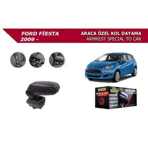 Niken Ford Fiesta  Uyumlu Yedek Parça 2009- Araca Özel Kol Dayama Siyah