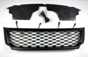 Nissan Navara NP300 2015-2020 Ledli Petek Panjur Siyah