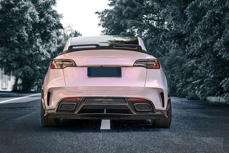 Tesla Y 2021+ Turbo Spoiler Parlak Siyah