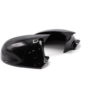 Mercedes W205 2015-2019 Uyumlu Yedek Parça Piano Black Batman Yarasa Ayna Kapağı