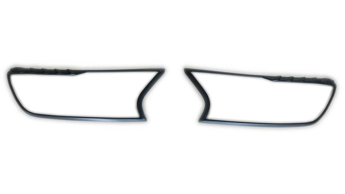 Ford Ranger  Uyumlu Yedek Parça  2015-2020 Far Çerçevesi Kaplama Siyah