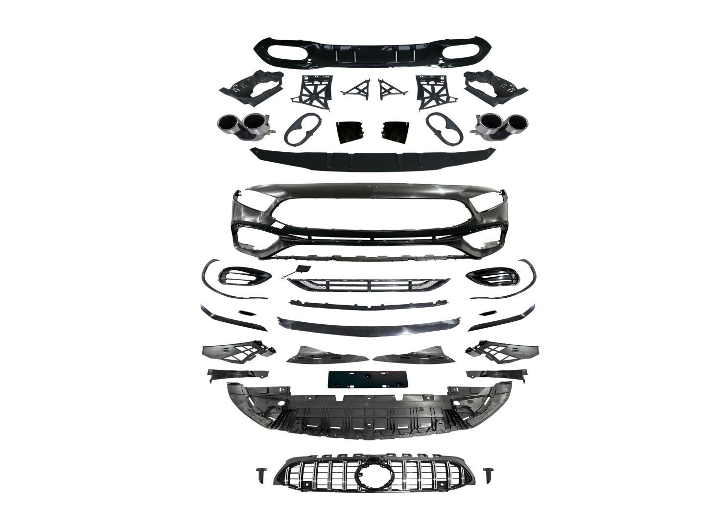 Mercedes W177 Sedan Uyumlu Yedek Parça A45 Body Kit (Amg Tampon için)