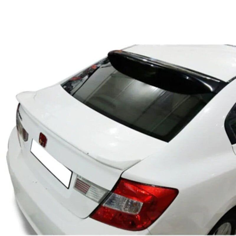 Honda Civic Fb7 Uyumlu Yedek Parça 2012 - 16 Cam Üstü Spoiler Plastik Boyasız