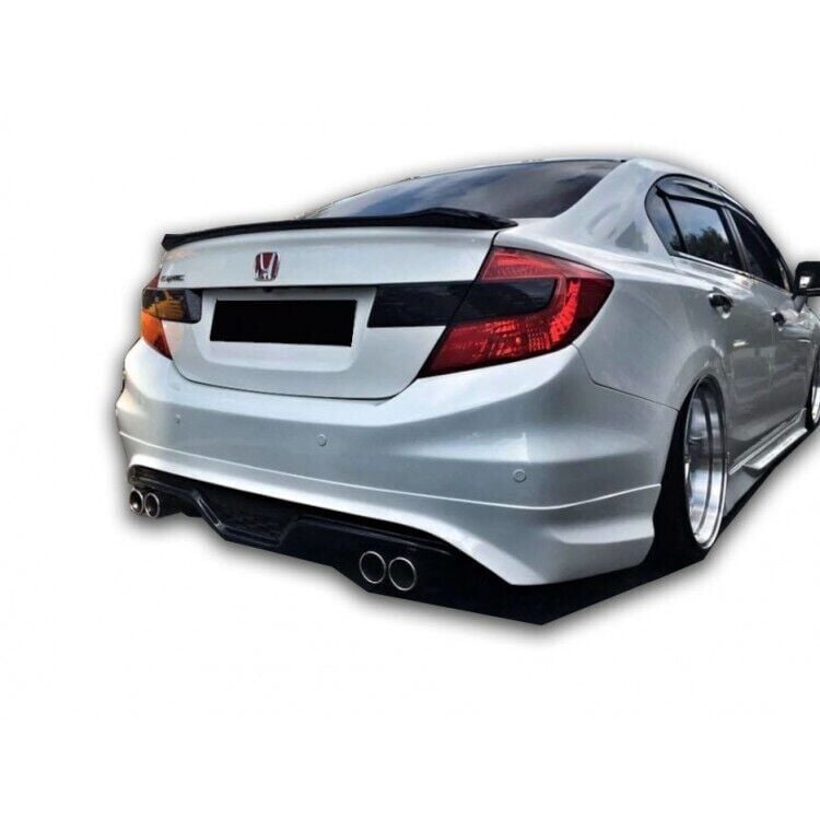 Honda Civic Fb7 Uyumlu Yedek Parça Voltex 2012 - 16 Spoiler Plastik Boyasız
