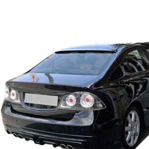 Honda Civic Fd6 Uyumlu Yedek Parça 2006 - 2011 Cam Üstü Spoiler Plastik Boyasız