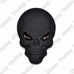 Kurukafa Bagaj Logosu Siyah 5×3.5 Cm