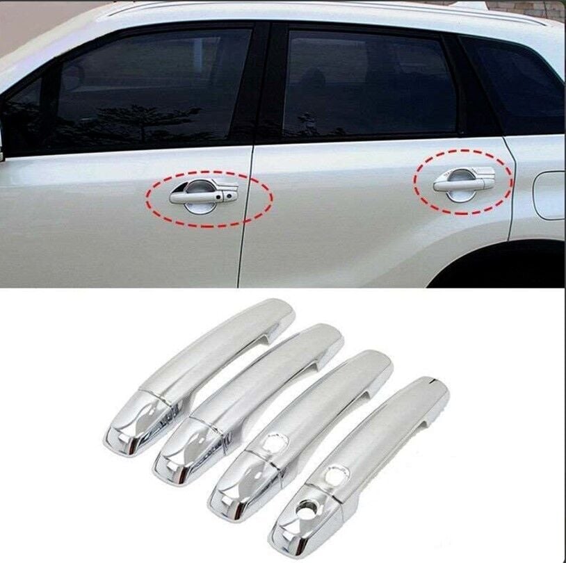 Suzuki Grand Vitara Uyumlu 2015 Sonrası Sensörlü Kapı Kolu Krom