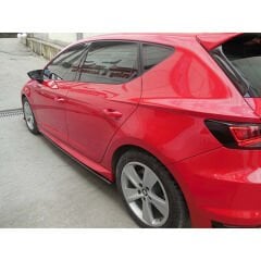 Seat Leon Mk3-3.5 2012 FLAPLI- Marşpiyel Alt Çıta Set Performance P Black