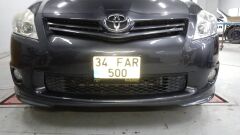 Toyota Auris 2010 - 2015 Ön Ek Fiber Boyasız
