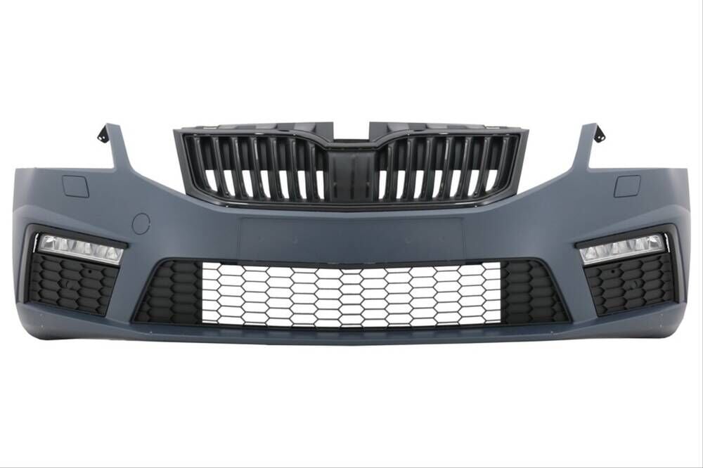 Skoda Octavia 2017+ İçin RS Ön Tampon Panjur