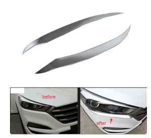 Hyundai Tucson 2015-2018 Uyumlu Yedek Parça Far Kaşı Kromu