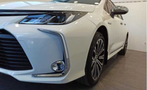 Toyota Corolla 2019+ Uyumlu Yedek Parça Sis Halkası Nikelaj