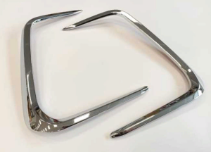 Toyota Corolla 2019+ Uyumlu Yedek Parça Sis Kaşı Nikelaj