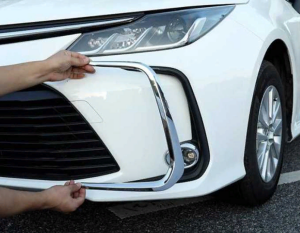 Toyota Corolla 2019+ Uyumlu Yedek Parça Sis Kaşı Nikelaj