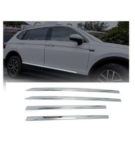 Volkswagen Tiguan 2008-2015 Uyumlu Yedek Parça Yan Kapı Çıtası Krom Parça
