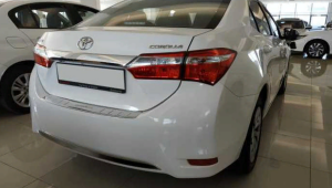 Toyota Corolla 2013-2016 Uyumlu Yedek Parça Arka Tampon Alt Kaplama Nikelaj