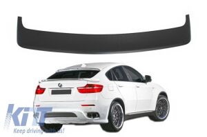 Bmw E71 X6 2008-2014 Uyumlu Yedek Parça Cam Üzeri Spoiler (Plastik)