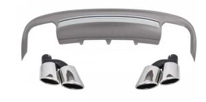 Audi A5 2012-2016 Sedan İçin Uyumlu   Yedek Parça S5 Difüzör & Egzoz Seti