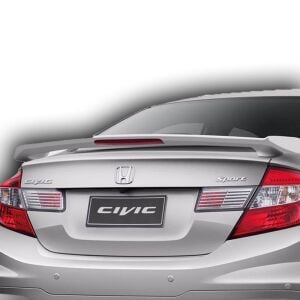 Honda Civic Uyumlu Yedek Parça 2012 Işıklı Spoiler Boyasız