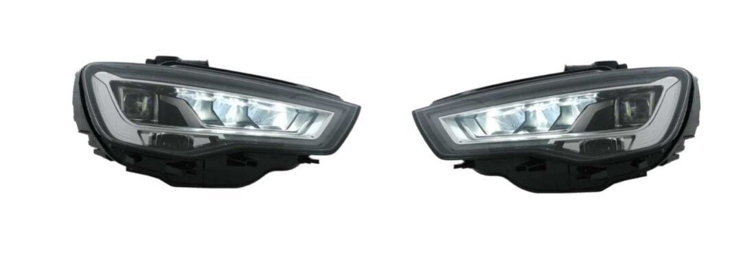 Audi A3 2013-2016 İçin Uyumlu  Yedek Parça Led Far ( Halojen Far İçin)