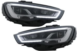 Audi A3 2016+ İçin Uyumlu  Yedek Parça Led Far( Xenon Far İçin)