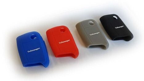 Volkswagen Sustalı Silikon Anahtar Kılıfı