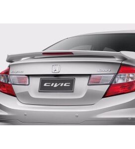 Honda Civic Uyumlu Yedek Parça 2012 Modulo Işıklı Spoiler Boyasız