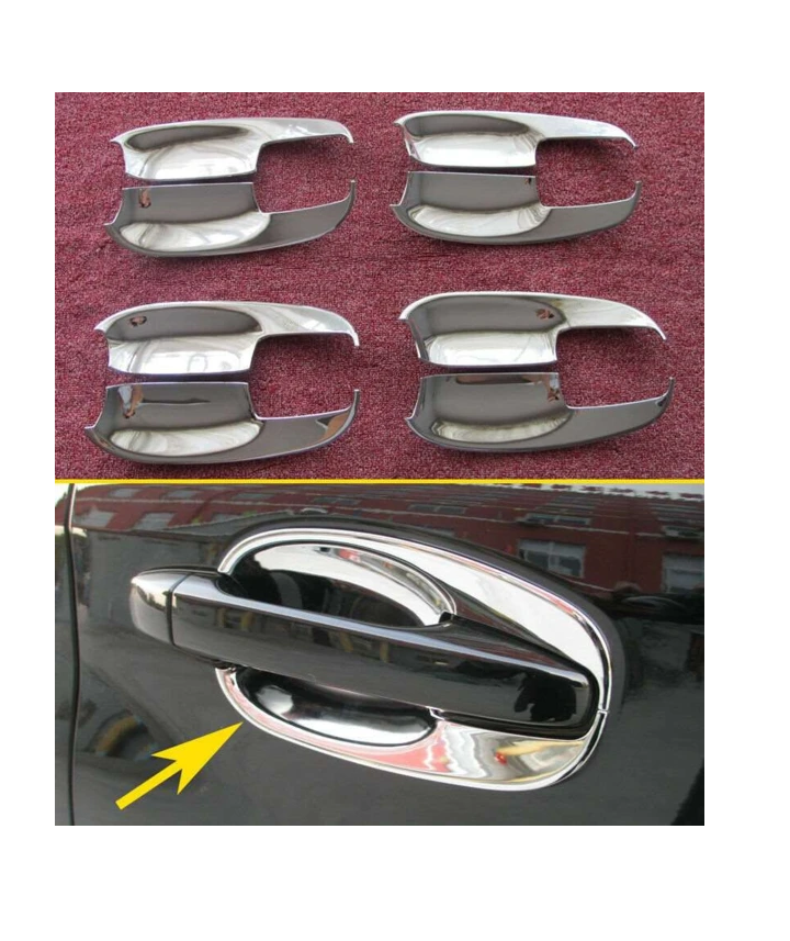 Subaru Forester Uyumlu 2013 2018 Dış Kapı Kolu İç Kaplama ABS Krom