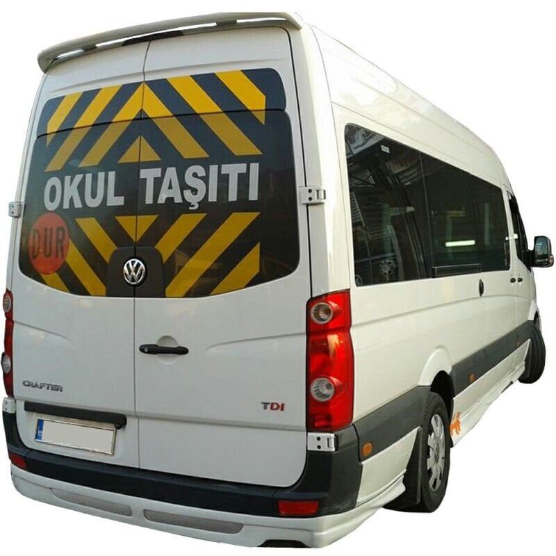Volkswagen Crafter Uyumlu Yedek Parça Arka Tampon Karlık Boyasız