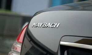 Mercedes Maybach Kaput ve Bagaj Logo Seti