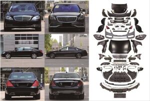 Mercedes W221 Uyumlu Yedek Parça W222 Yükseltme Maybach Body Kit