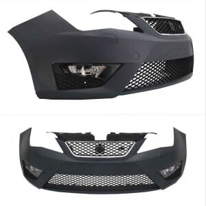 Seat İbiza 2012-2018 Uyumlu Yedek Parça FR Ön Tampon Full Set (Sis Farları Dahil)