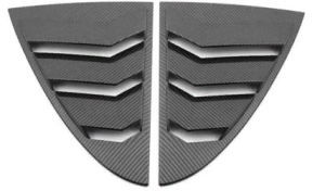 Mercedes W118 Cla 2020+ Uyumlu Yedek Parça Kelebek Cam Kaplama - Karbon