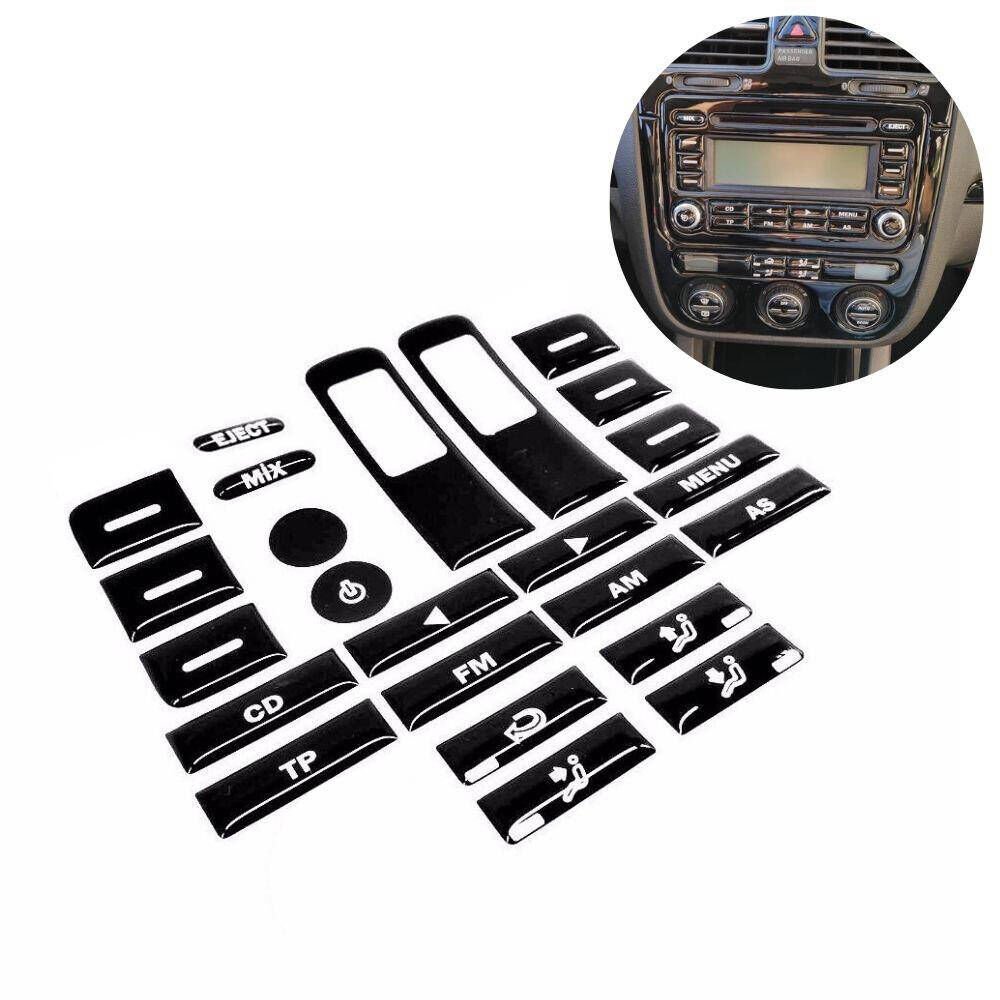 Volkswagen Caddy-Passat B6-Golf 5-Jetta Teyp Tuş Takımı Kaplama