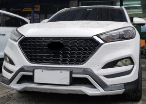 Hyundai Tucson 2015-2018 Uyumlu Yedek Parça Krom Çerçeveli Ön Panjur